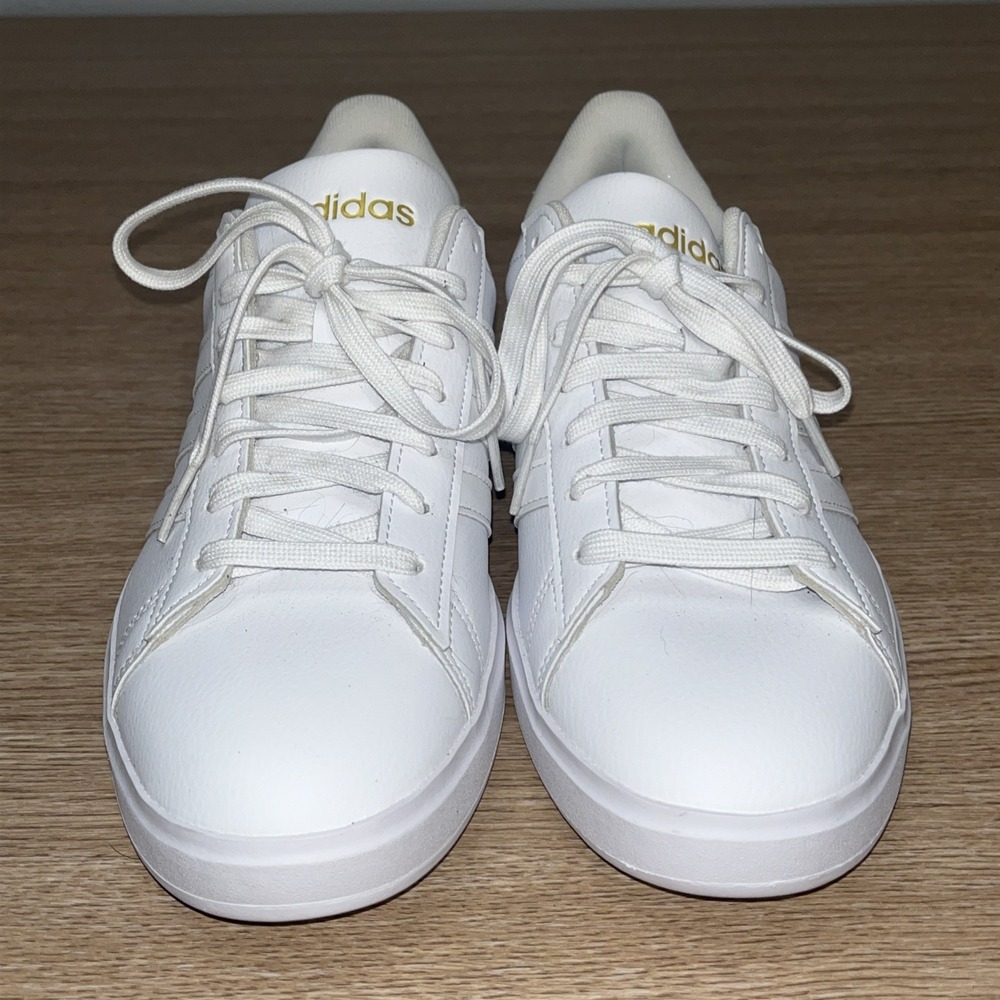 Addias Womens Grand Court 2.0 AGW9213 White Casual Shoes Sneakers Size 10